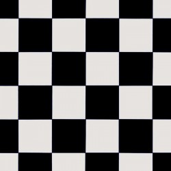 Suelo Vinílico Blanco y Negro Damero Ajedrez