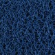 Rizo Vinilo Felpudo con base Azul