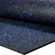 Caucho 4mm Negro Azul Extra EPDM