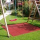 Loseta Caucho Rojo 500x500 Pavimento Infantil
