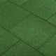 Loseta Caucho Verde 500x500x20