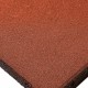 Loseta Caucho Rojo 500x500x40