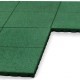 Loseta Caucho Verde 500x500x40