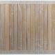 Alfombra Bambú White Wash Listones Cenefa 80 x 150 mm