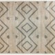Alfombra Bambú Diseño Rombos Listones 60 x 90 mm