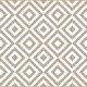 Alfombra PVC Rombos Beige 