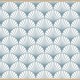 Alfombra PVC Abanico Azul