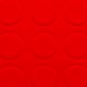 Suelo Vinílico PVC Círculos Rojo