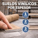 Suelo Vinílico por Grosor