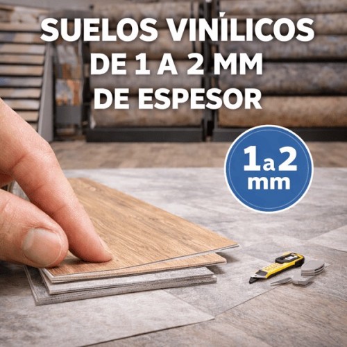 Suelo Vinílico 1 a 2 mm