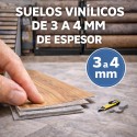 Suelo Vinílico 3 a 4 mm
