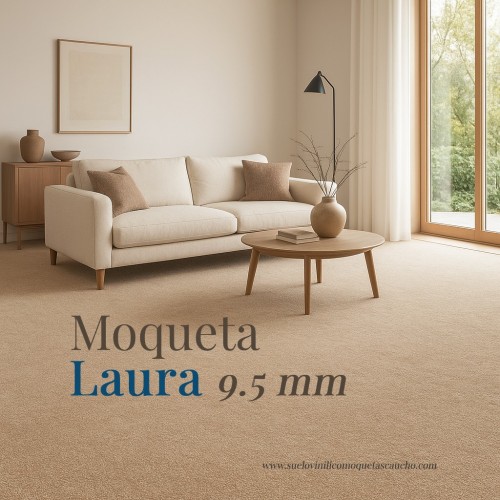 Moqueta Rollo Pelo Cortado Laura 9.5 mm