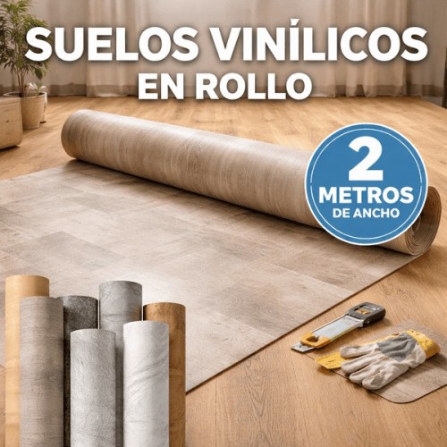 Suelo Vinílico Rollo 2 metros de Ancho
